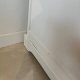 Commode blanche patiné