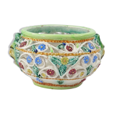 Openwork slurry pot cover in early XXTH Italy