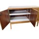 Meuble audio vintage en bois : buffet/meuble de rangement