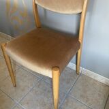 Scandinavian chair in honey colour