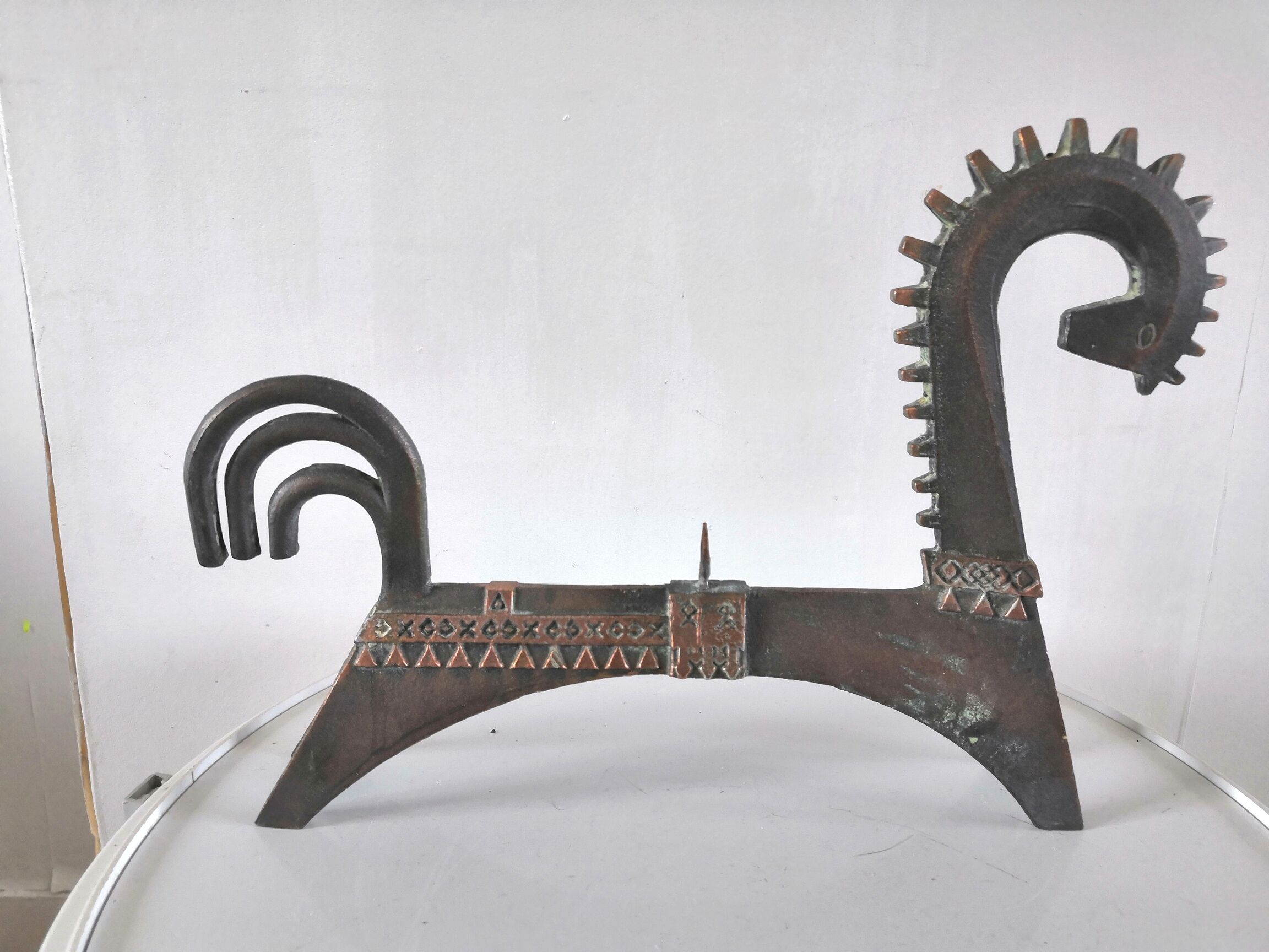 Bougeoir zoomorphe vintage design années 60