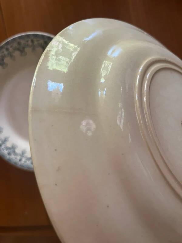 Gien flat plates - Iron earth
