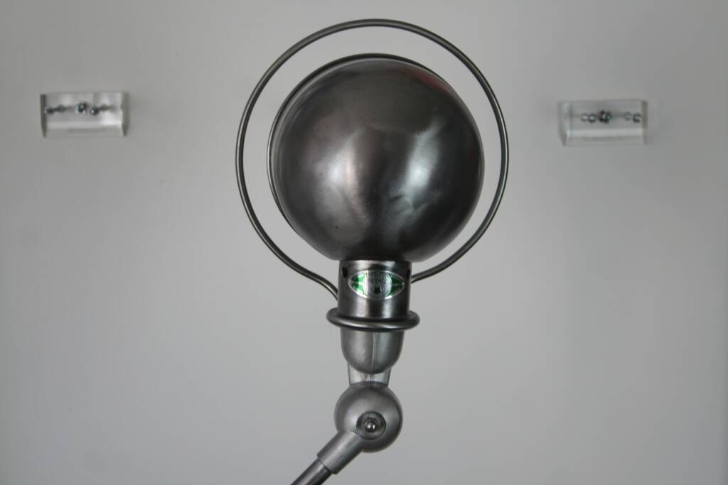 Lampe Jielde industriel Jean Louis Domecq 2 bras vernis brillant