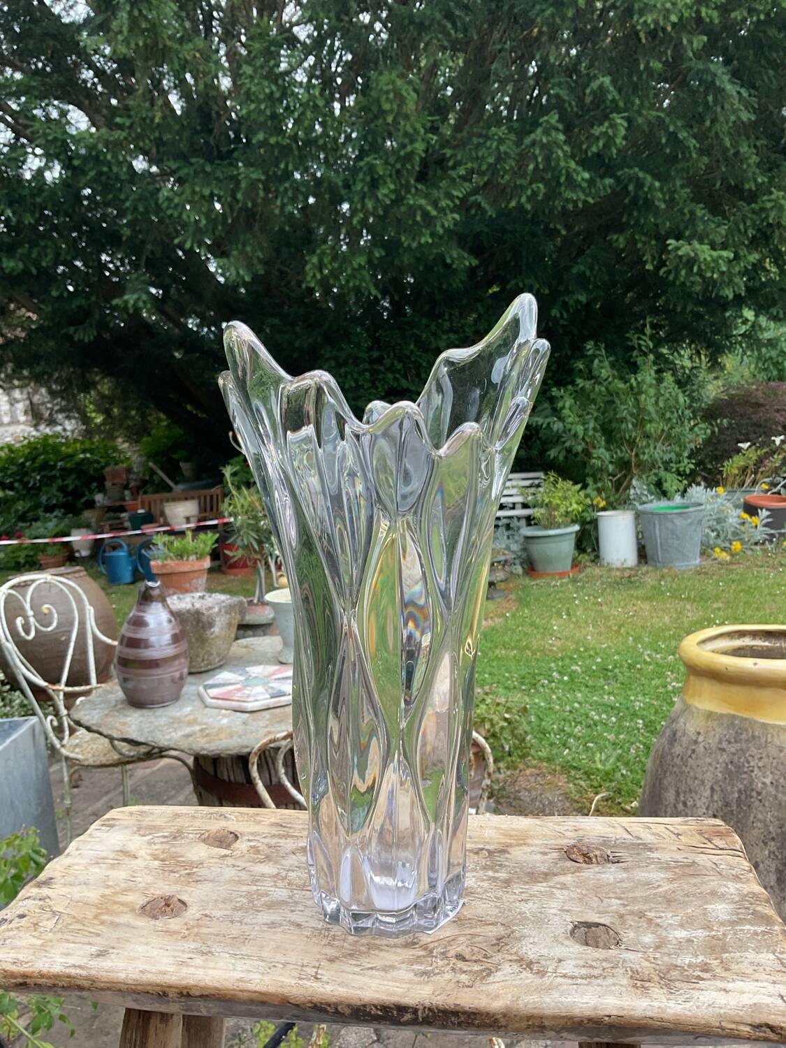 Vase en cristal