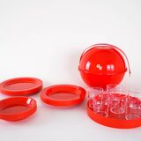 Picnic set, Italian design, 1970s, manufactured by Fratelli Guzzini