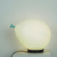 Vintage blue balloon table lamp by Yves Christin for Bilumen, 1980s
