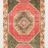 3x10 oriental geometric vintage runner rug,102x323cm