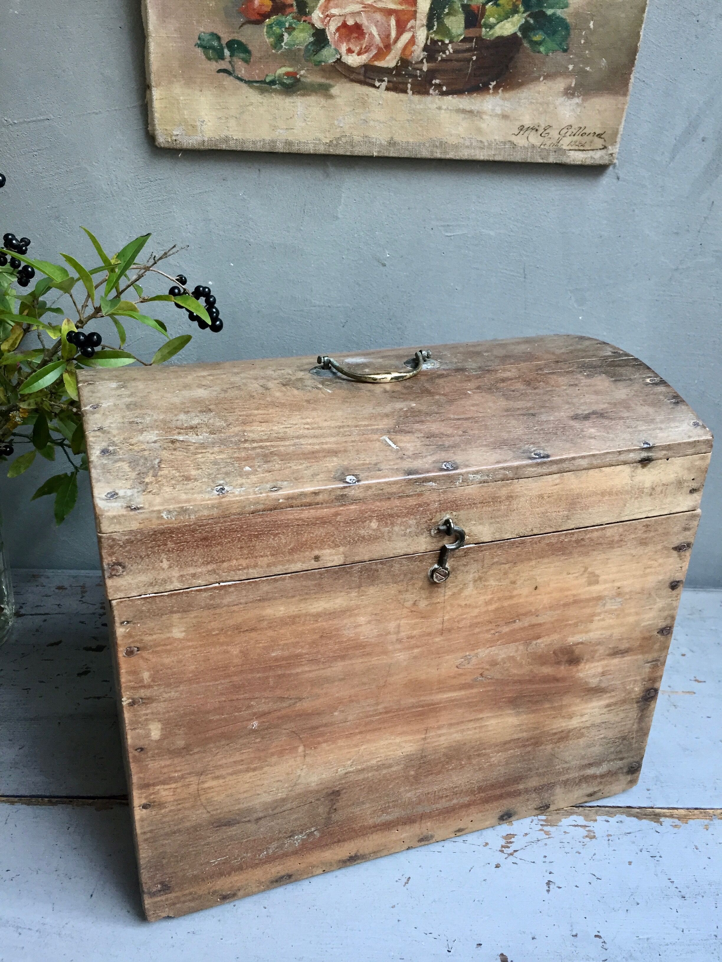 Wooden chest
