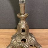 Cone vase, cut crystal bouquet (most certainly Baccarat, Saint Louis ...)