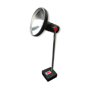 Lampe de bureau industrielle spot orientable noir vintage
