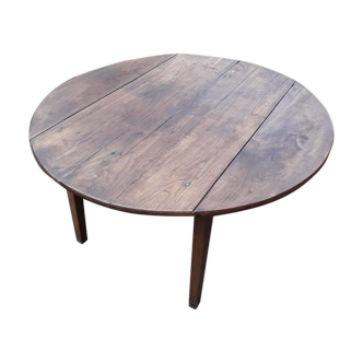 Table de repas ronde ancienne