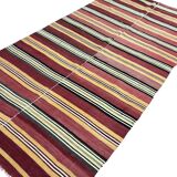 Neutral Oushak Floor Kilim Rug