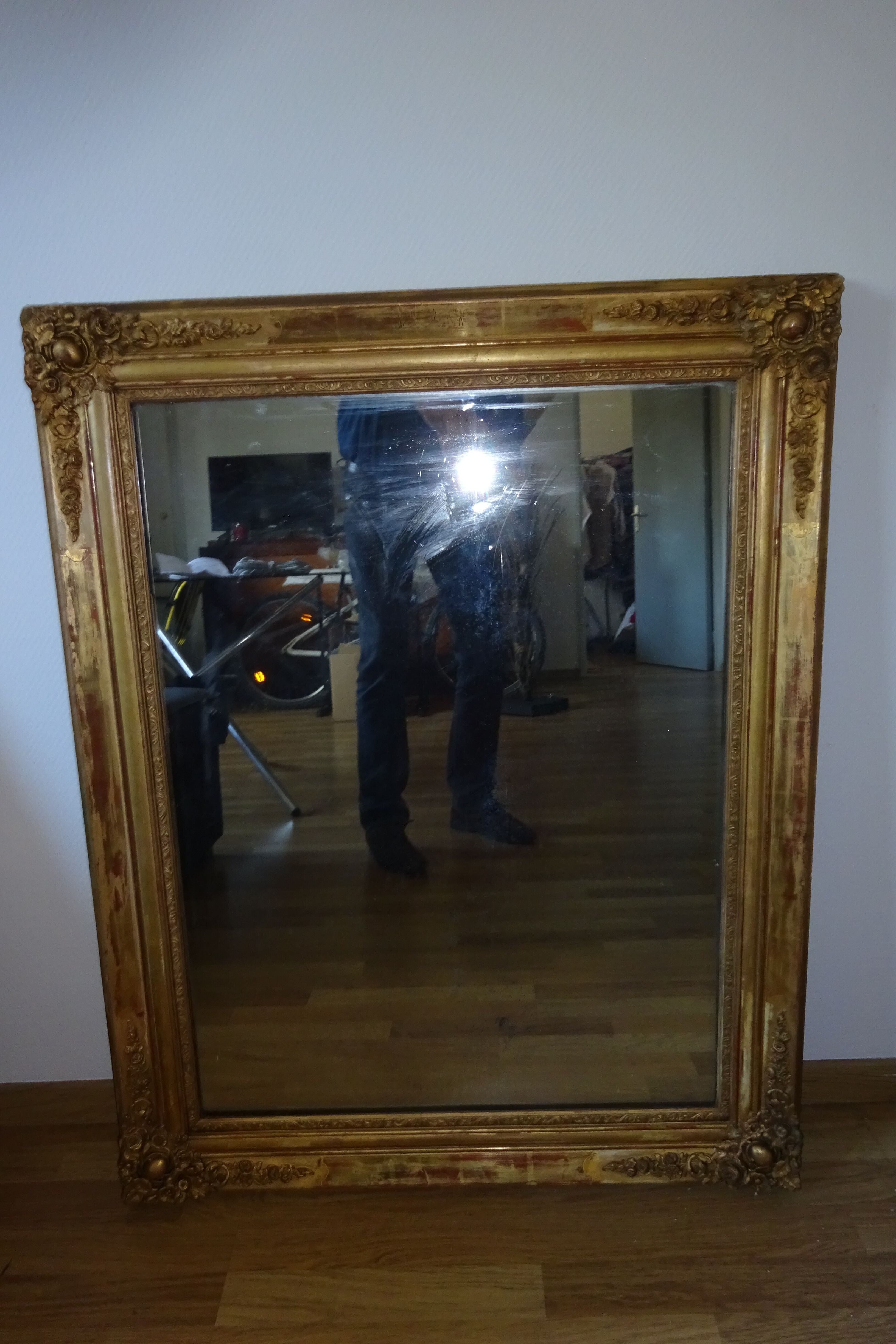 Louis Philippe mirror, 80x100cm