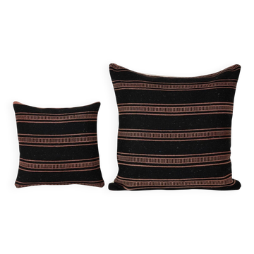 Lot de 2 housses de coussin turque vintage 41x41 cm