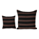 Set of 2 vintage Turkish cushion covers 41x41 cm