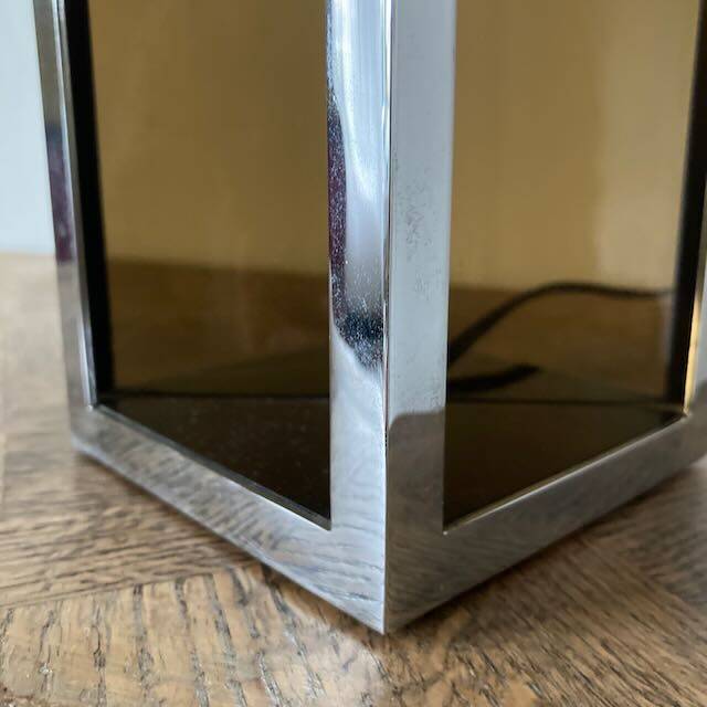 Large 70s plexiglass lamp