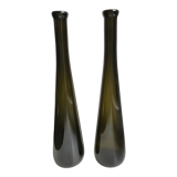 Vintage soliflores bottle duo 70s