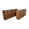 Pair of furniture apothecary