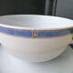 Porcelain lunch Christofle Model Oceana blue