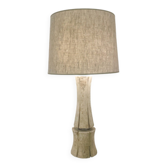 Travertine table lamp