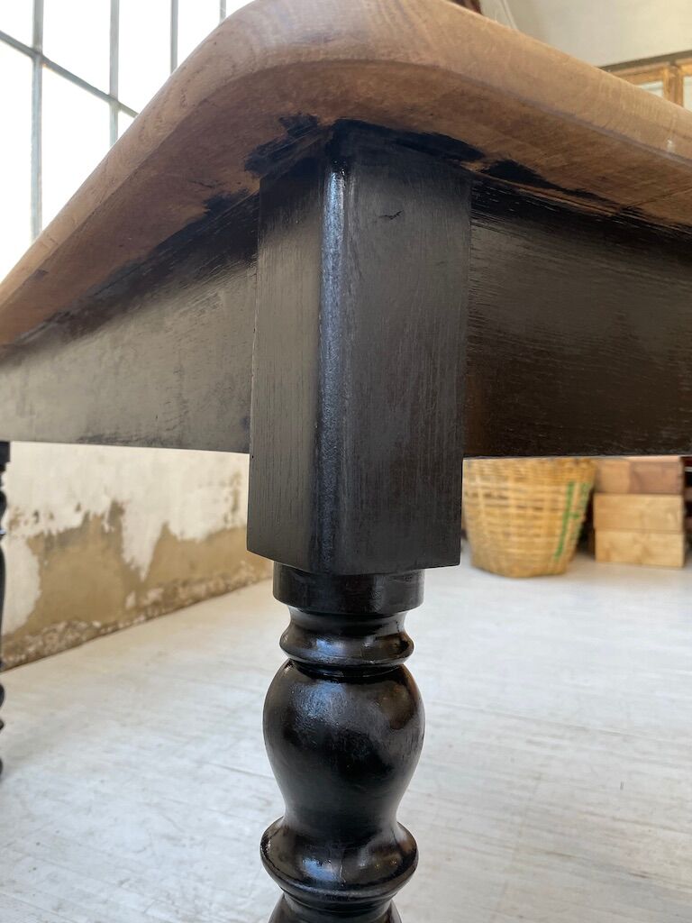 Farm bistro table in oak