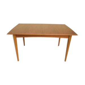 table salle à manger scandinave palissandre vintage années 60 70 design