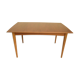 Table salle à manger scandinave palissandre vintage années 60 70 design