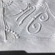 Drap 2 places monogramme MC