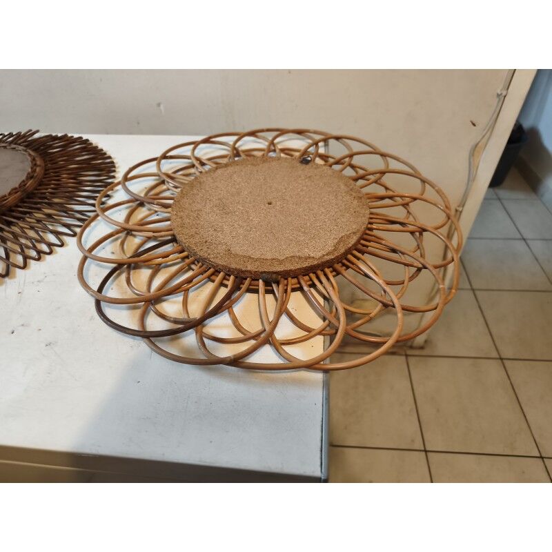 3 vintage mirrors from the 1970s