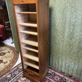 Curtained filing cabinet, 40s-50s