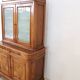 Antique sideboard in veined walnut, Italy, late 19th century