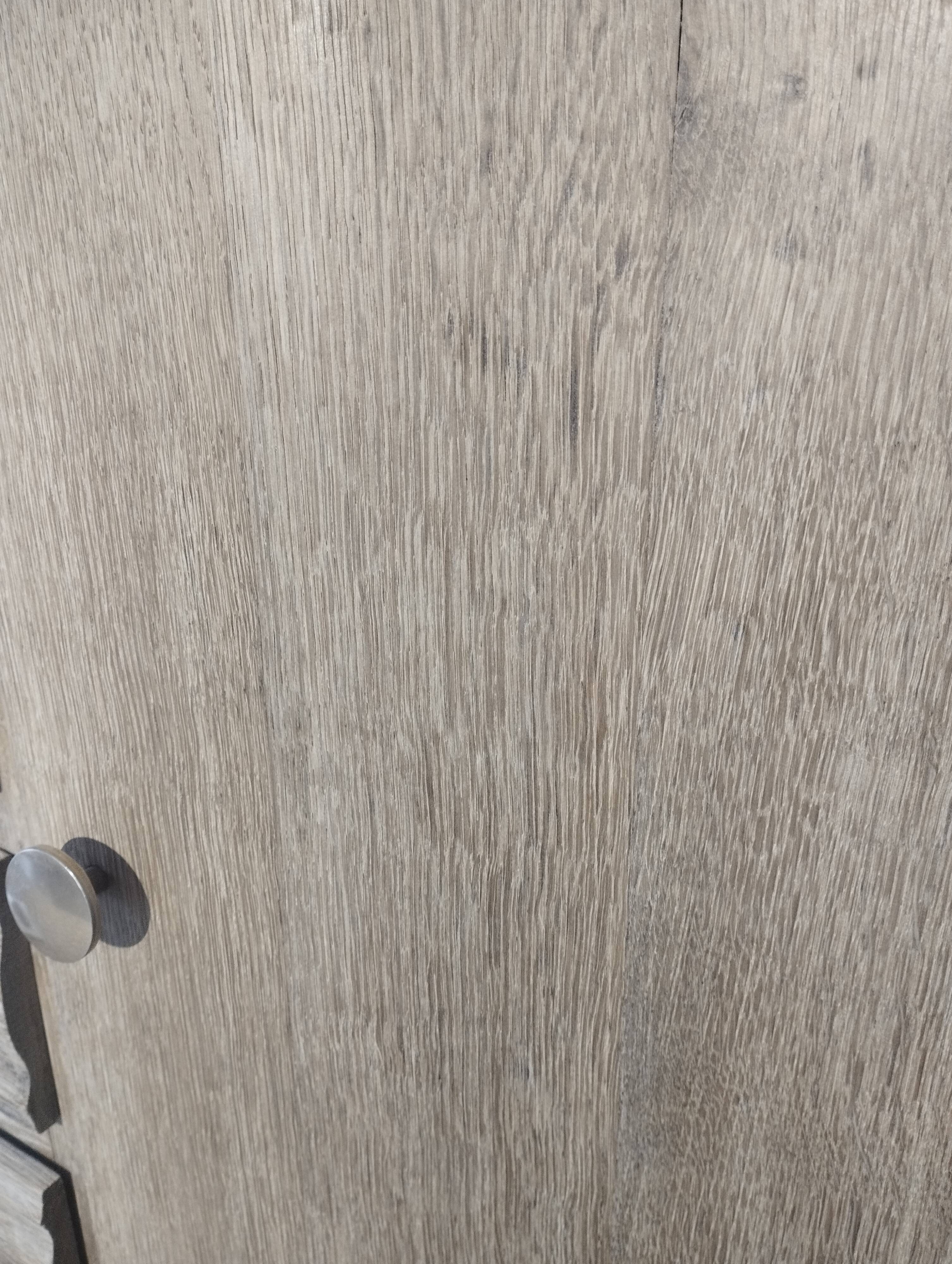 Art Deco oak and leather chest of drawers