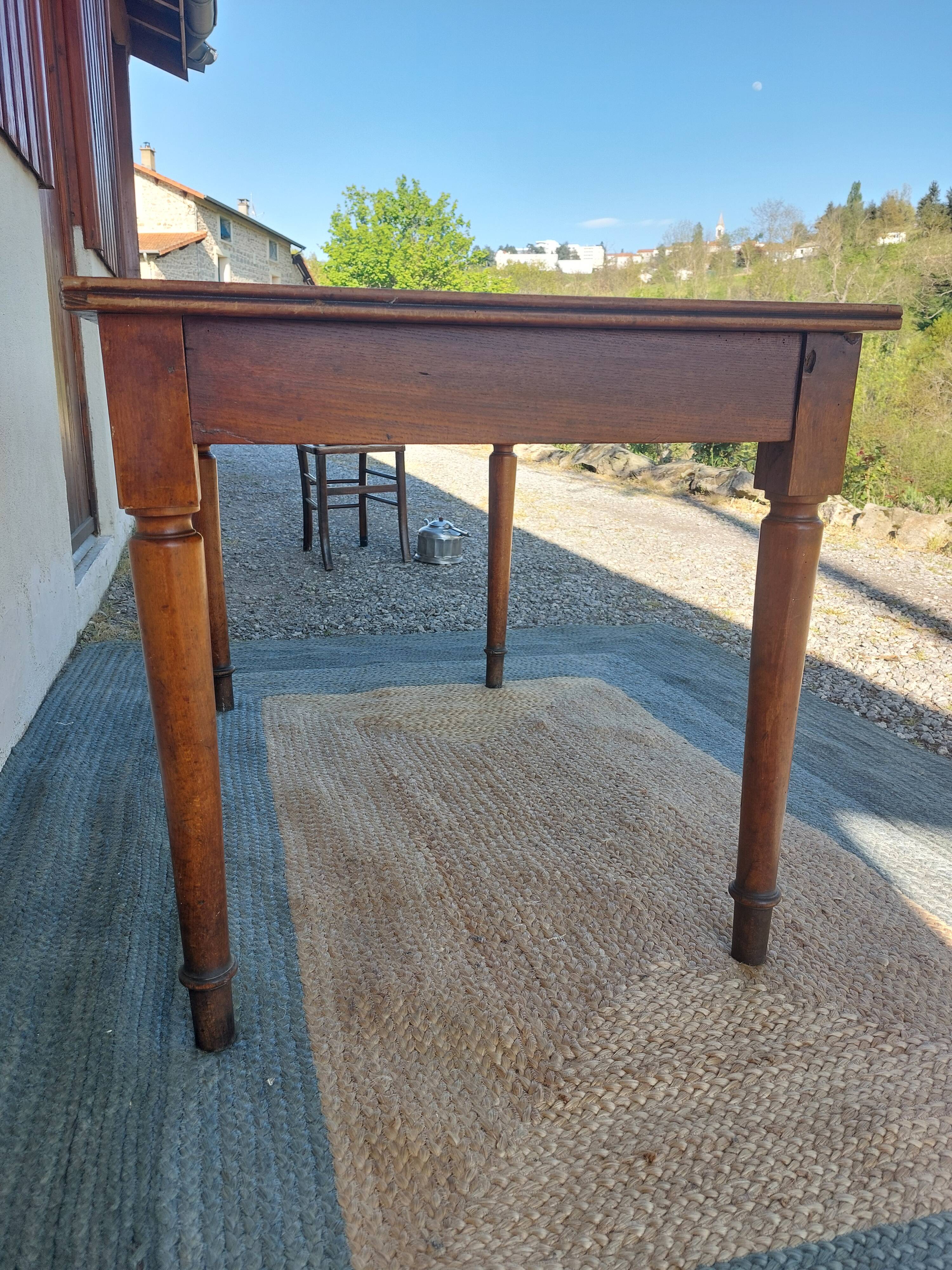 bistro wooden table