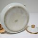 Teapot porcelain white and gold aluminite frugier limoges vintage