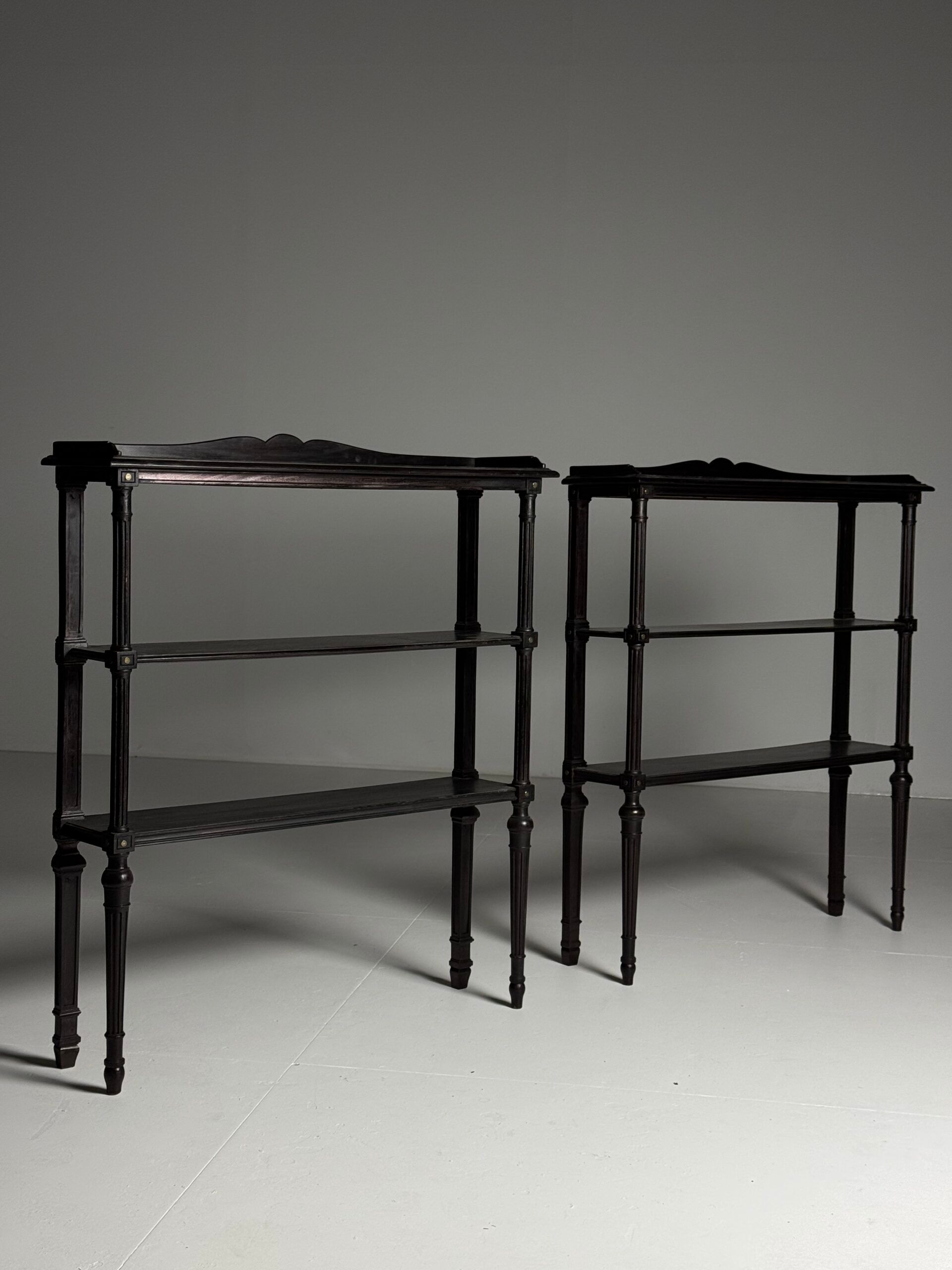 Ensemble de 2 étagères vintage