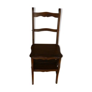 ancienne chaise escabeau