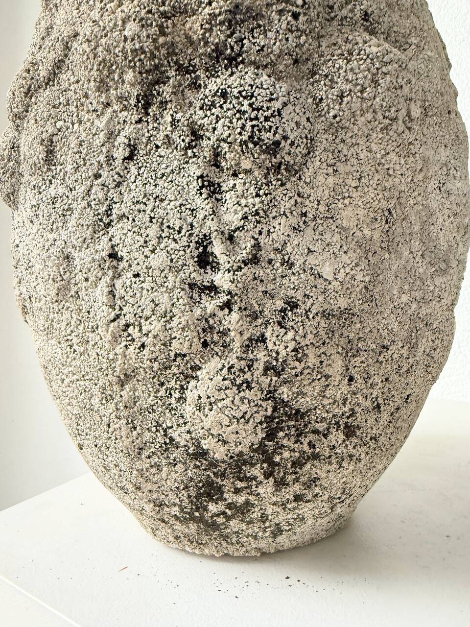 Pair of cement planters, 1900