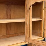 Art Deco Parisian buffet in solid raw oak from the 1930s.