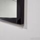 Vintage 1970s Wall Mirror with Black Wooden Frame
