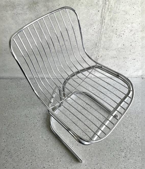 Gastone Rinaldi chairs "radiofreccia" 1970