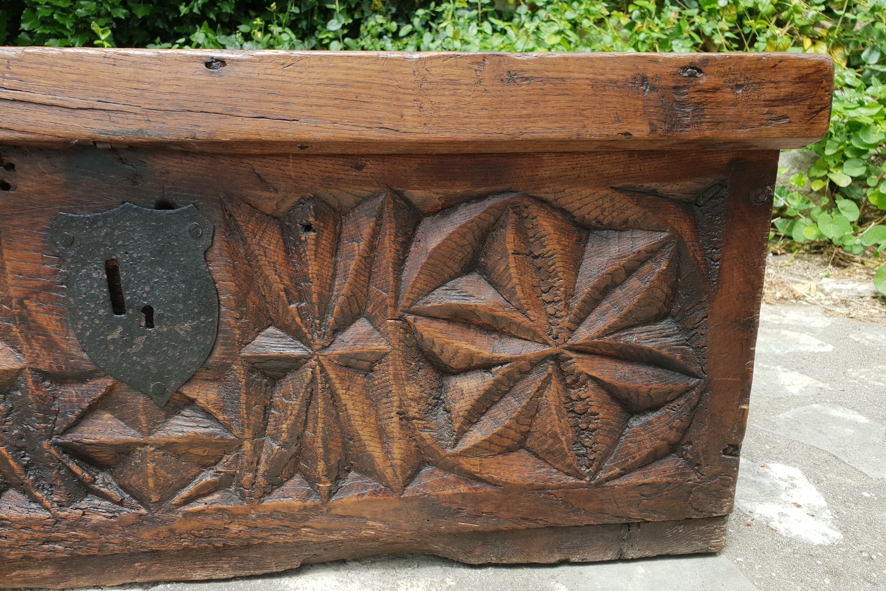19th century folk art chest