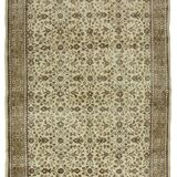 One-of-a-kind turkish handwoven vintage rug - rustic vintage charm 272x 166 cm
