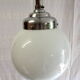 Suspension globe opaline circa 50