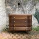 Vintage chest of drawers with splayed legs