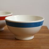 Trio of iron earth bowls