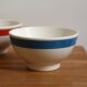 Trio of iron earth bowls