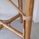 2 tables basses en rotin