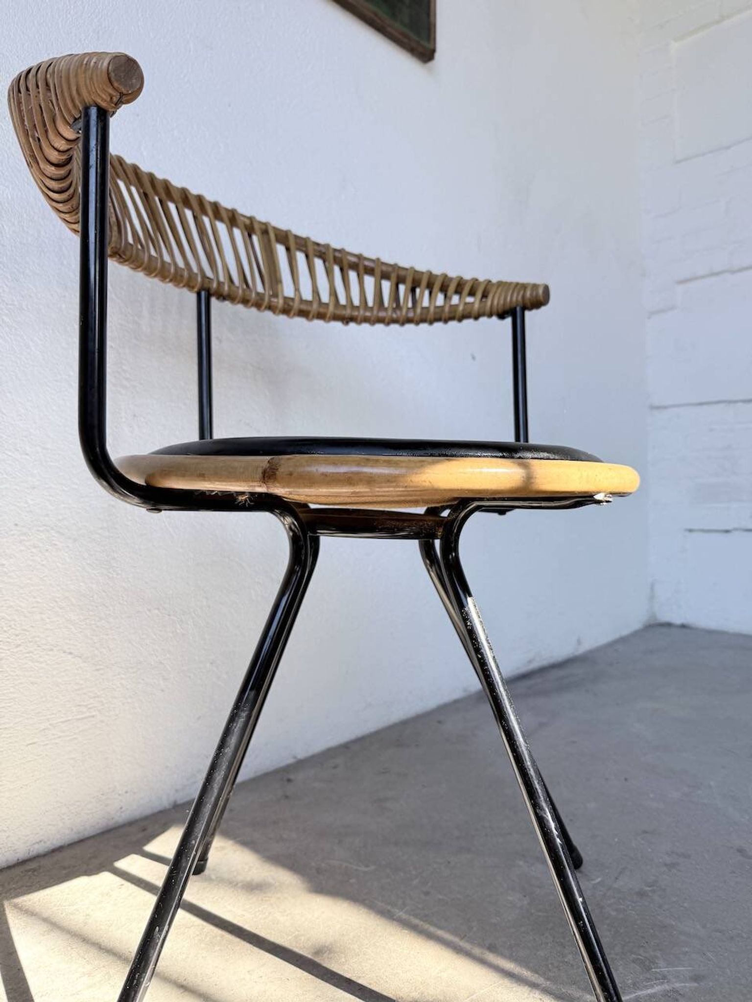 Rattan chair Dirk Van Sliedregt