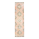 3x12 Vintage Blush Pink Classic Persian Runner Rug, 90x358Cm