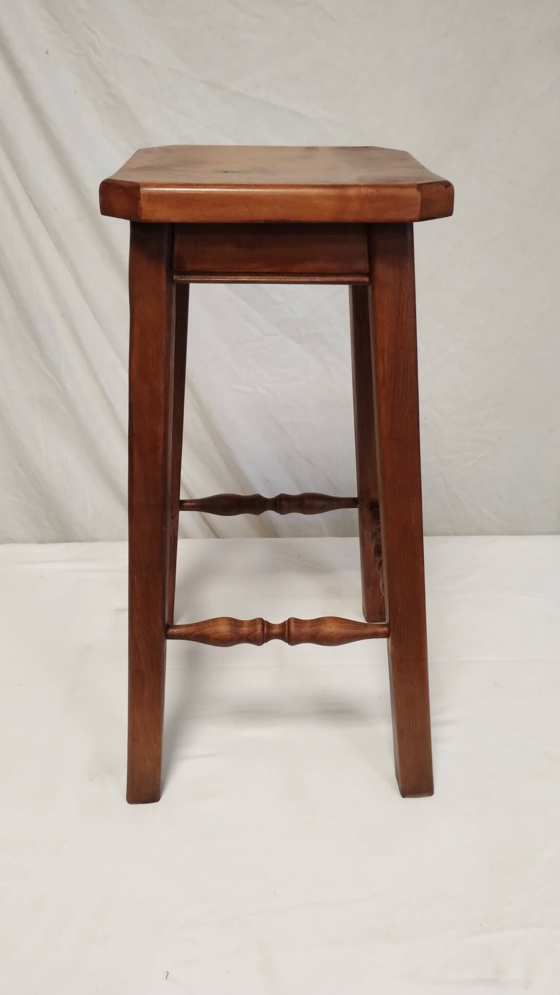 Vintage solid wood stool
